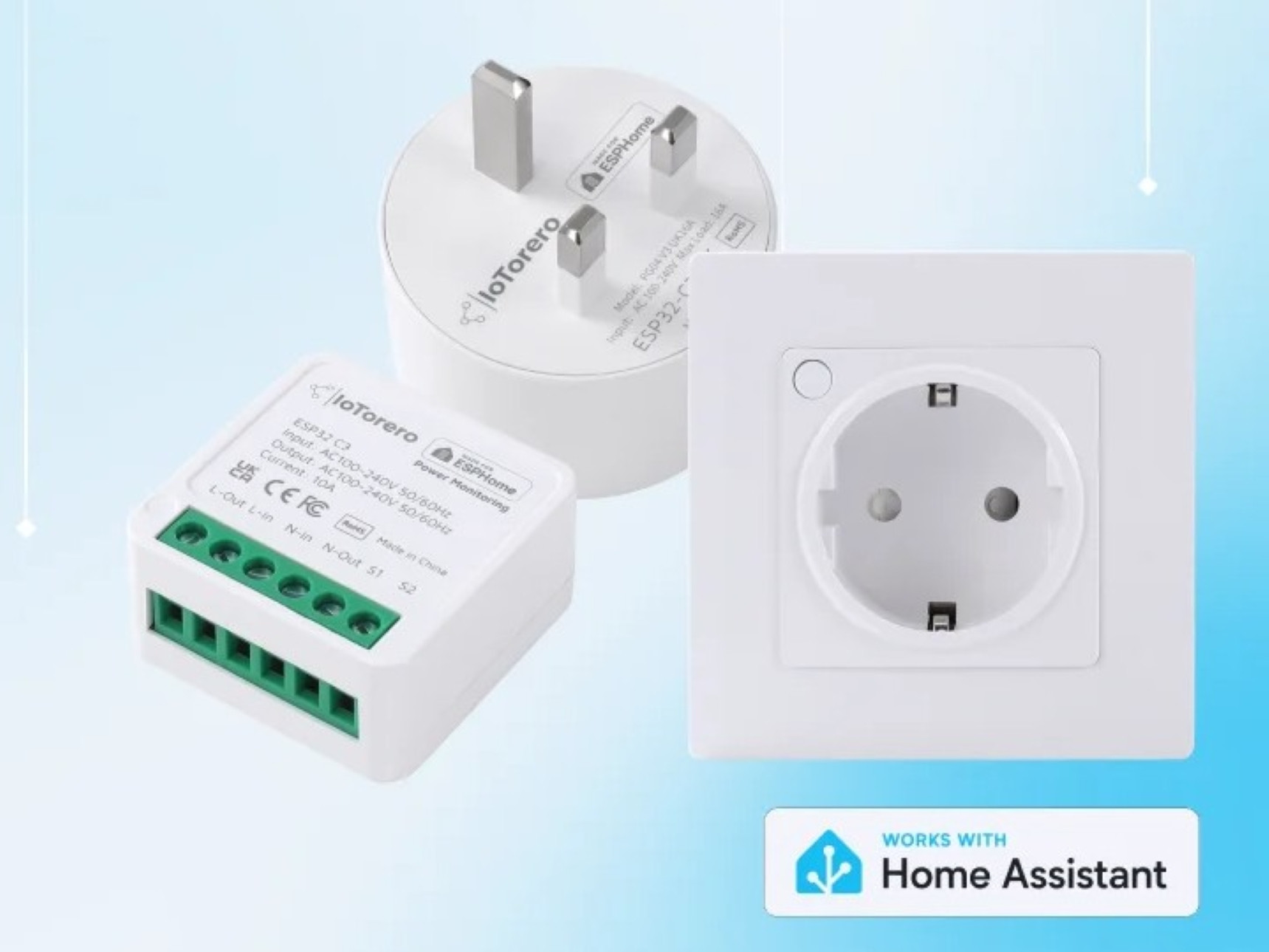 Nhiều thiết bị của IoTorero vừa chính thức nhận chứng chỉ Works with Home Assistant.
