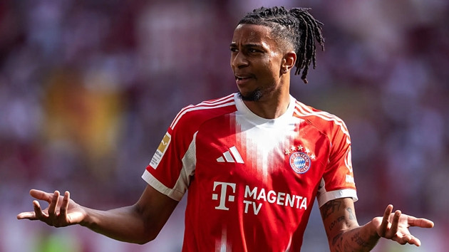 Olise đánh tiếng muốn gắn bó với Bayern sau mùa hè 2026. (Ảnh: Getty Images)