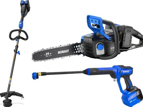 Thiết bị điện Kobalt bị thu hồi do nguy cơ cháy nổ từ pin lithium-ion lỗi.
