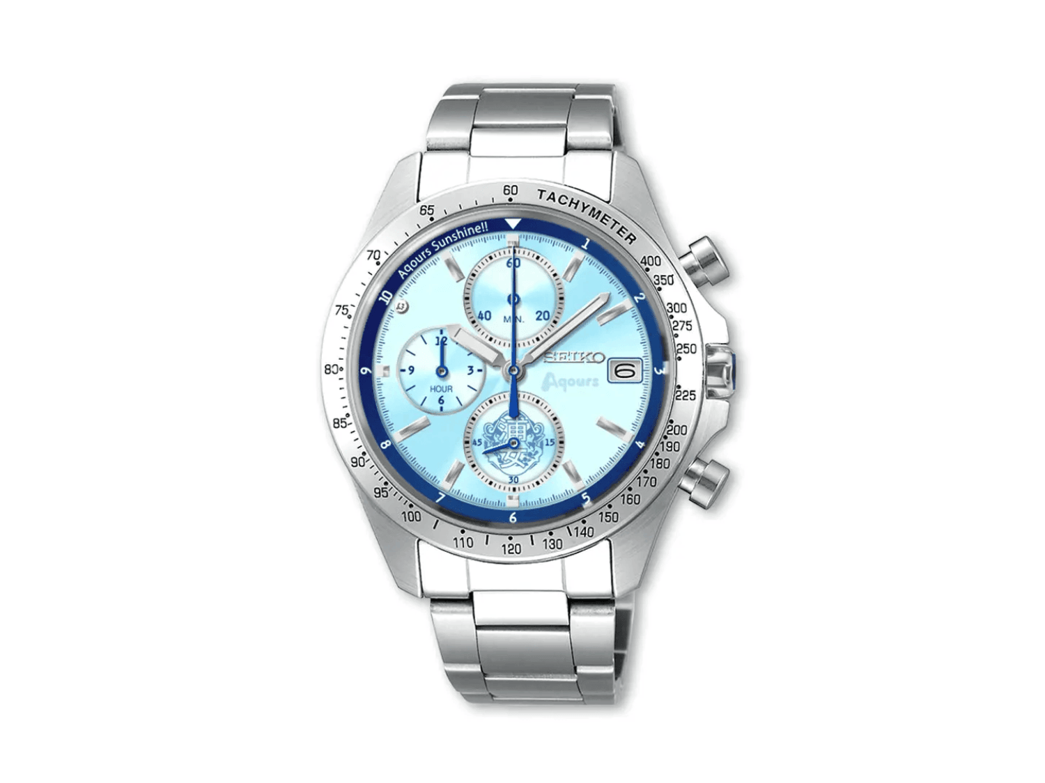 Mẫu đồng hồ hợp tác mới của Seiko có viên pha lê được đính ở vị trí 10 giờ nhân dịp kỷ niệm.