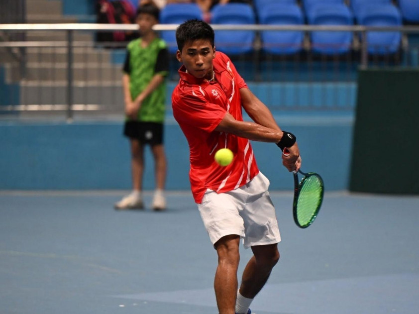 Vũ Hà Minh Đức thi đấu tại Davis Cup 2026