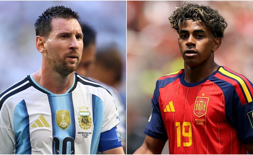 Màn so tài giữa Lionel Messi và Lamine Yamal là tâm điểm của trận đấu.