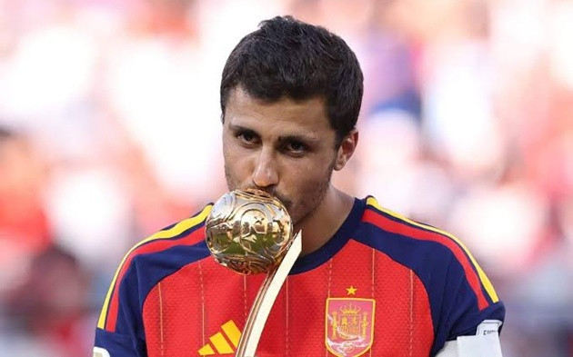 Rodri đã có một kỳ World Cup đáng nhớ. Ảnh: Getty.