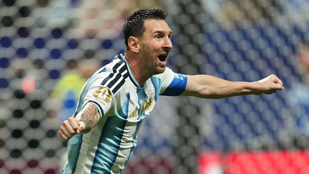 Lionel Messi trong màu áo đội tuyển Argentina tại World Cup 2026