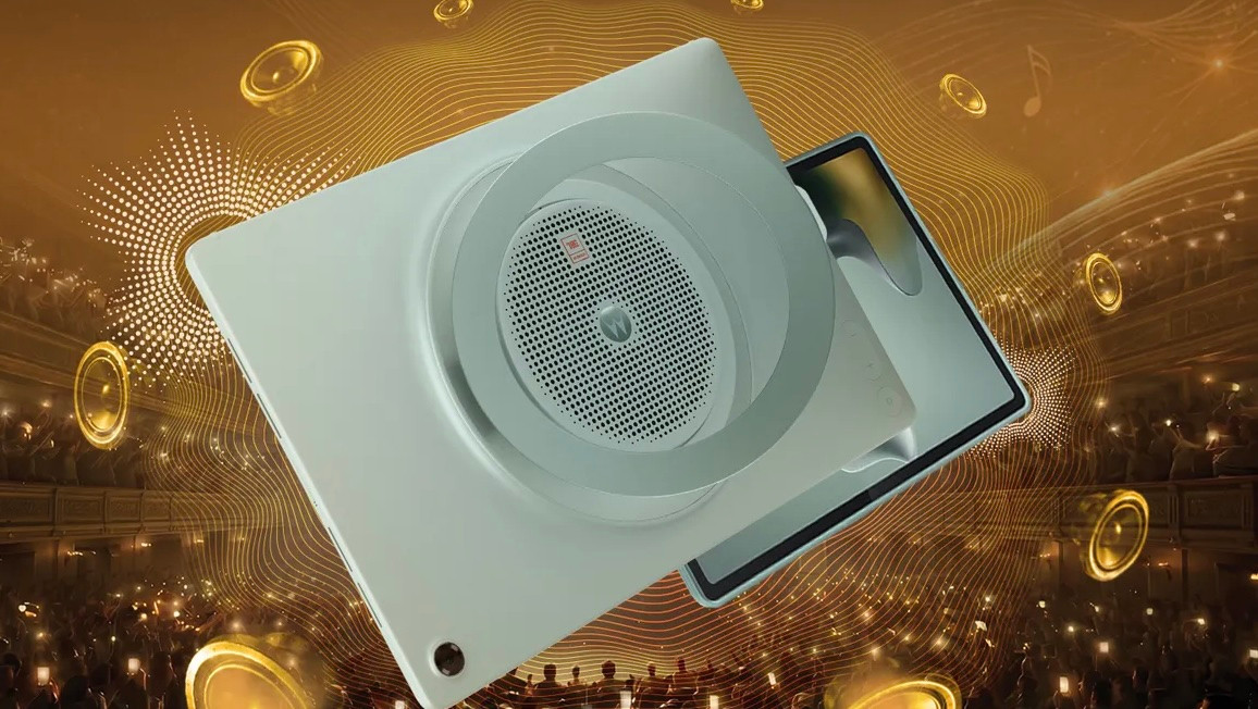 Mặt lưng của Moto Pad 70 Groove