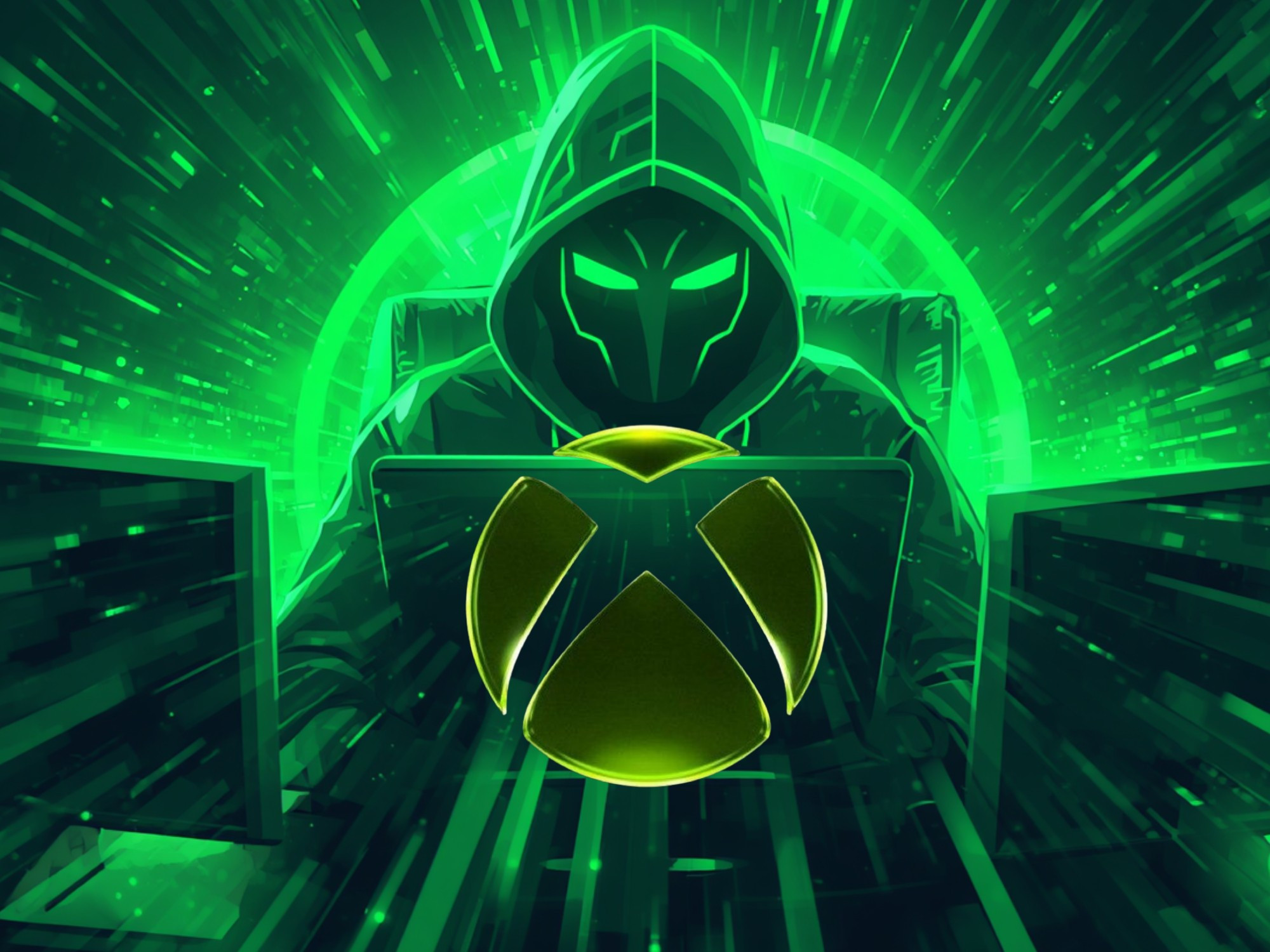 Hacker đang xâm nhập vào một tài khoản Xbox