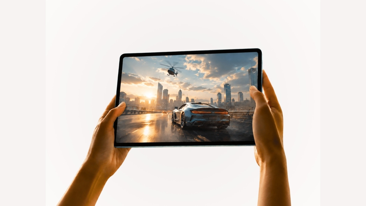 Moto Pad 70 Groove sở hữu màn hình kích thước 12.1 inch rộng rãi với tấm nền độ phân giải 2.5K