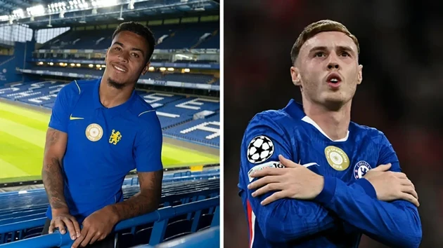 Rogers và Palmer là những người bạn tốt ở đội trẻ Anh. Ảnh: Getty Images, Chelsea FC