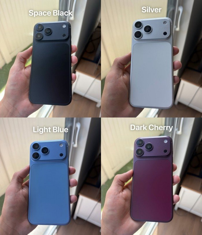 Bốn phiên bản màu sắc dự kiến xuất hiện trên dòng iPhone 18 Pro