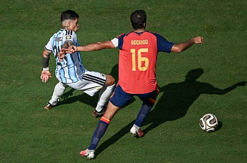 Rodri thể hiện phong độ ấn tượng tại World Cup 2026.