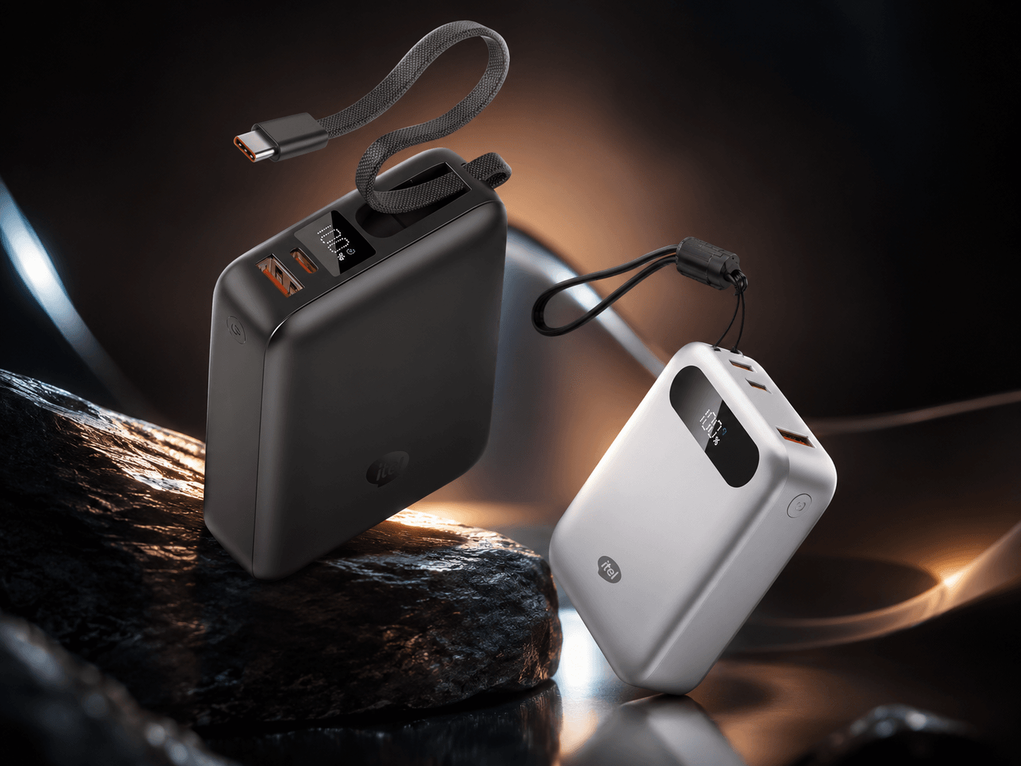 Bộ đôi sạc dự phòng Zeno 20.000 mAh và Zeno 10.000 mAh của Itel