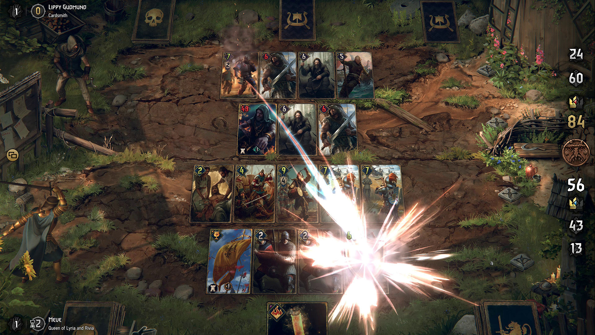 Trận chiến thẻ bài trong Thronebreaker: The Witcher Tales