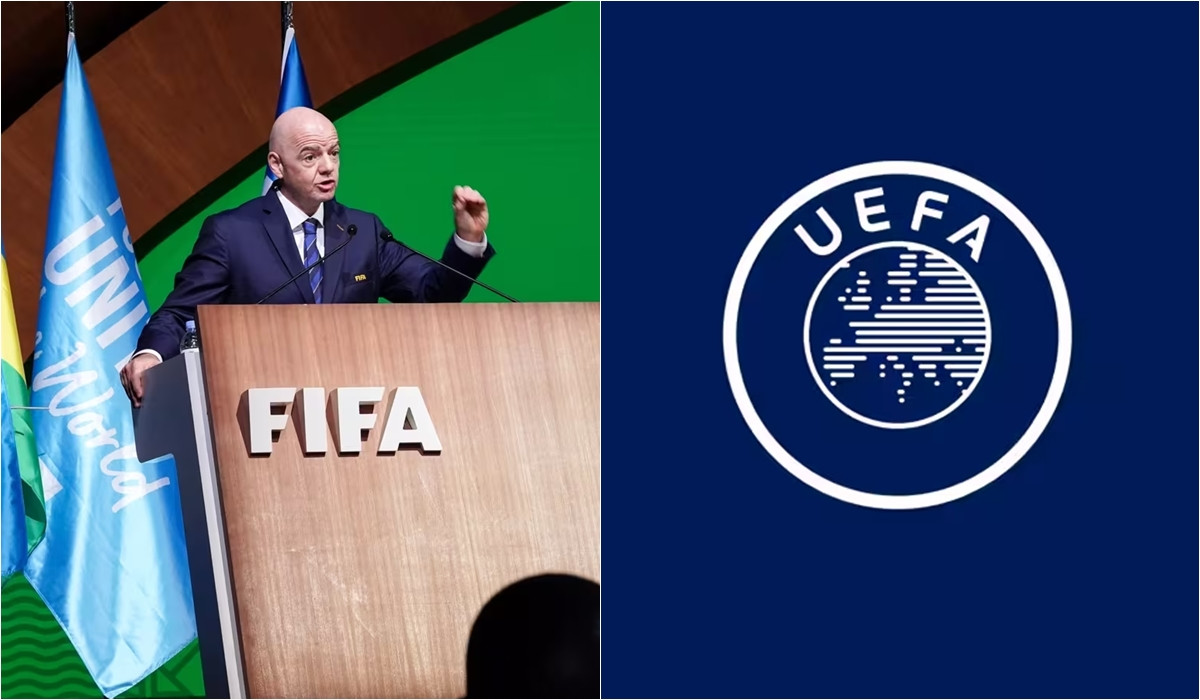 UEFA dọa tẩy chay World Cup nếu FIFA thông qua kế hoạch bán cổ phần giải đấu. Ảnh: UEFA.