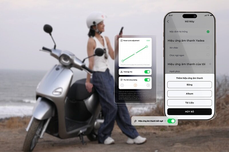 Xe máy điện Yadea Osta giảm tới 2,6 triệu đồng, pin trâu 181 km/lần sạc, nhiều trang bị hiện đại