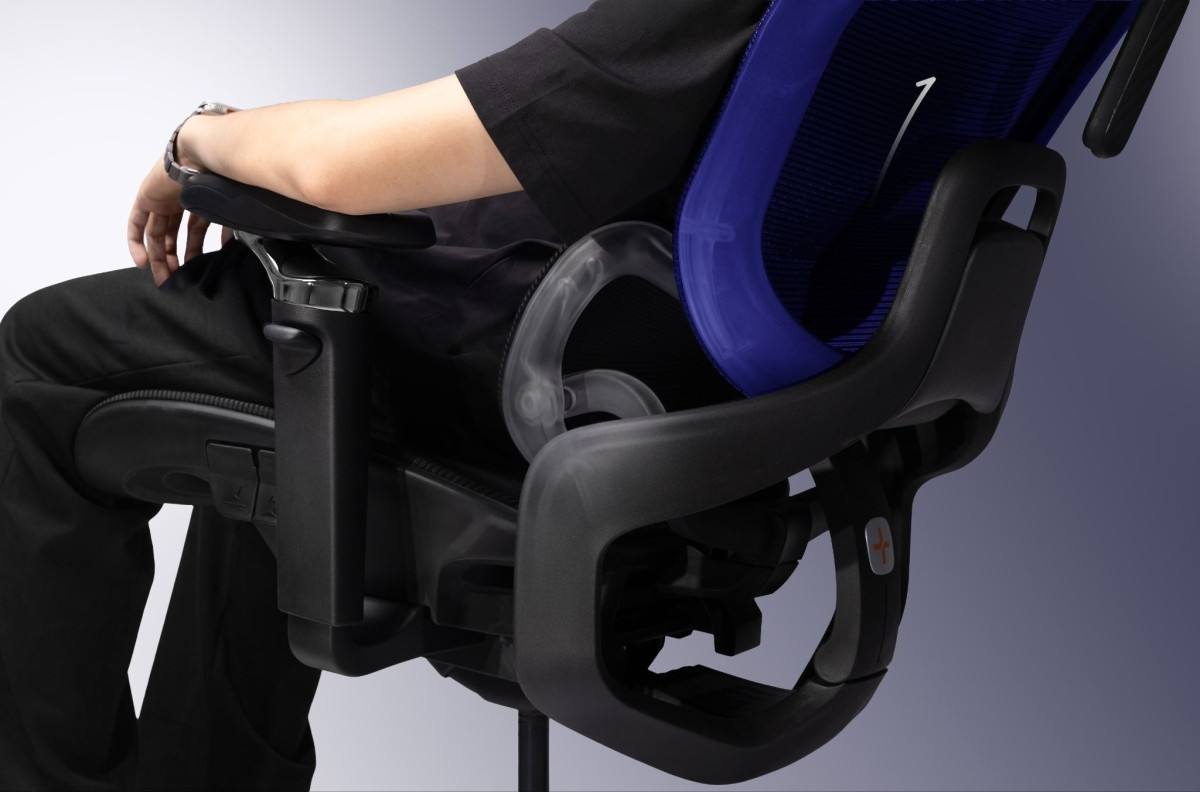 Hệ thống tựa lưng kép Dual Lumbar nâng đỡ cột sống