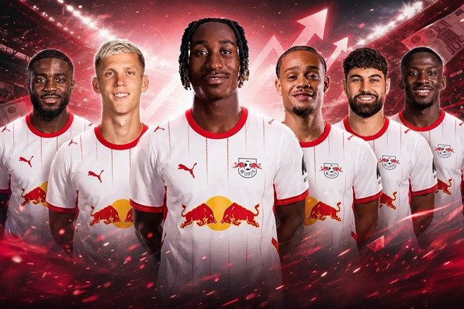 RB Leipzig khẳng định vị thế trạm trung chuyển tài năng hàng đầu châu Âu