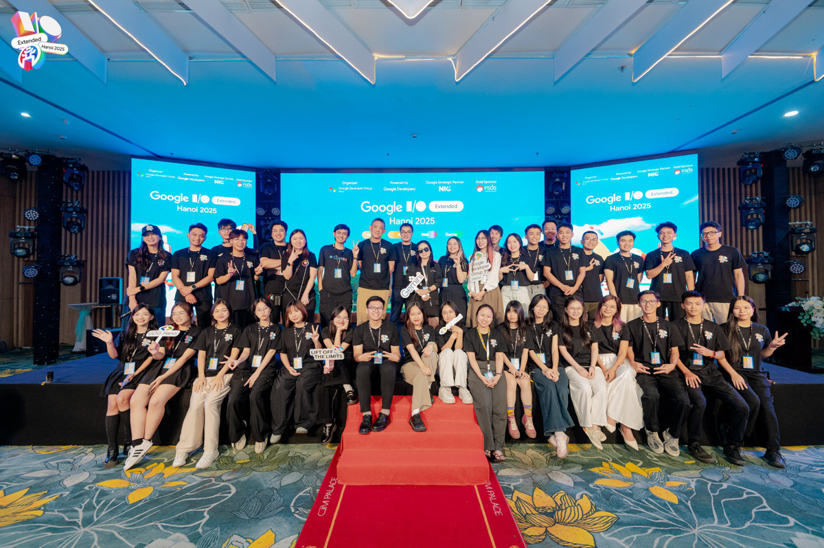 Không gian sự kiện Google I/O Extended Hanoi
