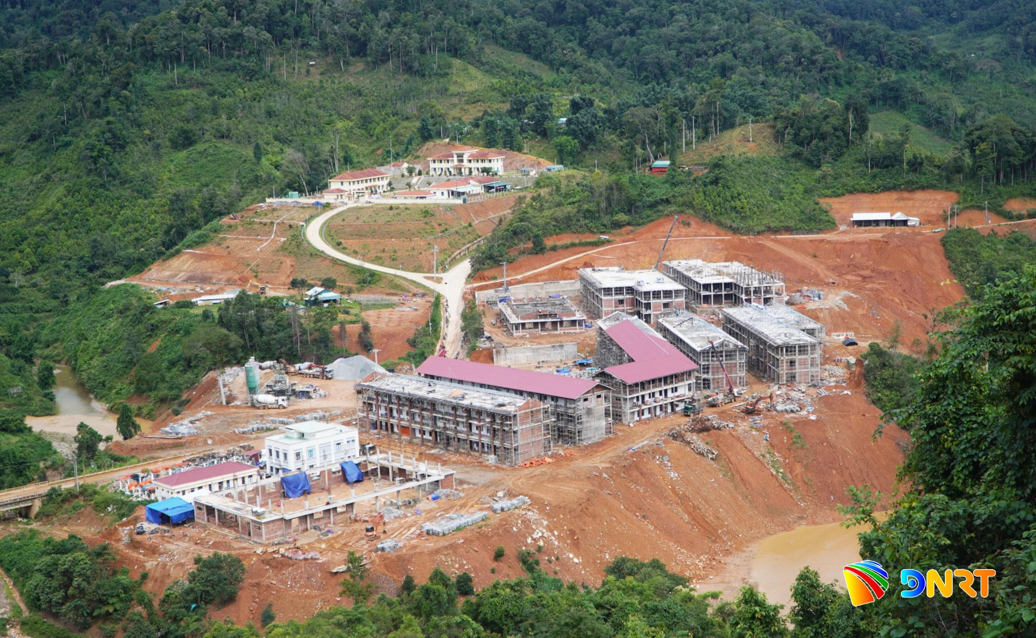 Toàn cảnh công trình Tây Giang