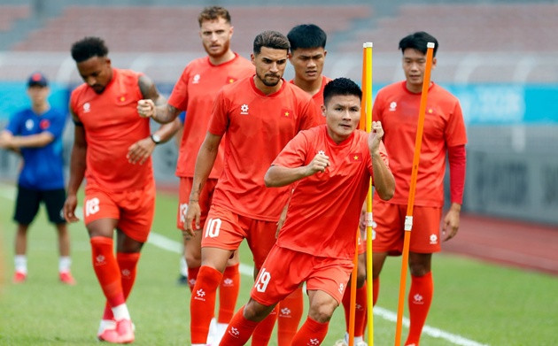 Quang Hải từng ghi bàn vào lưới Malaysia ở ASEAN Cup 2020.