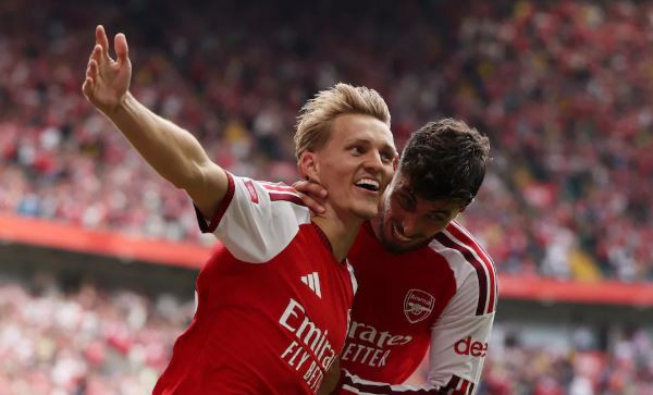 Tuyến giữa Arsenal đạt đến sự cân bằng hoàn hảo. Ảnh: Getty Images.