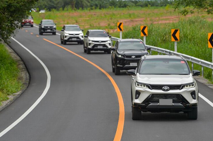Trang bị an toàn trên Toyota Fortuner 2026