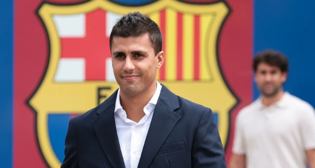 Rodri đã gia nhập Barca.