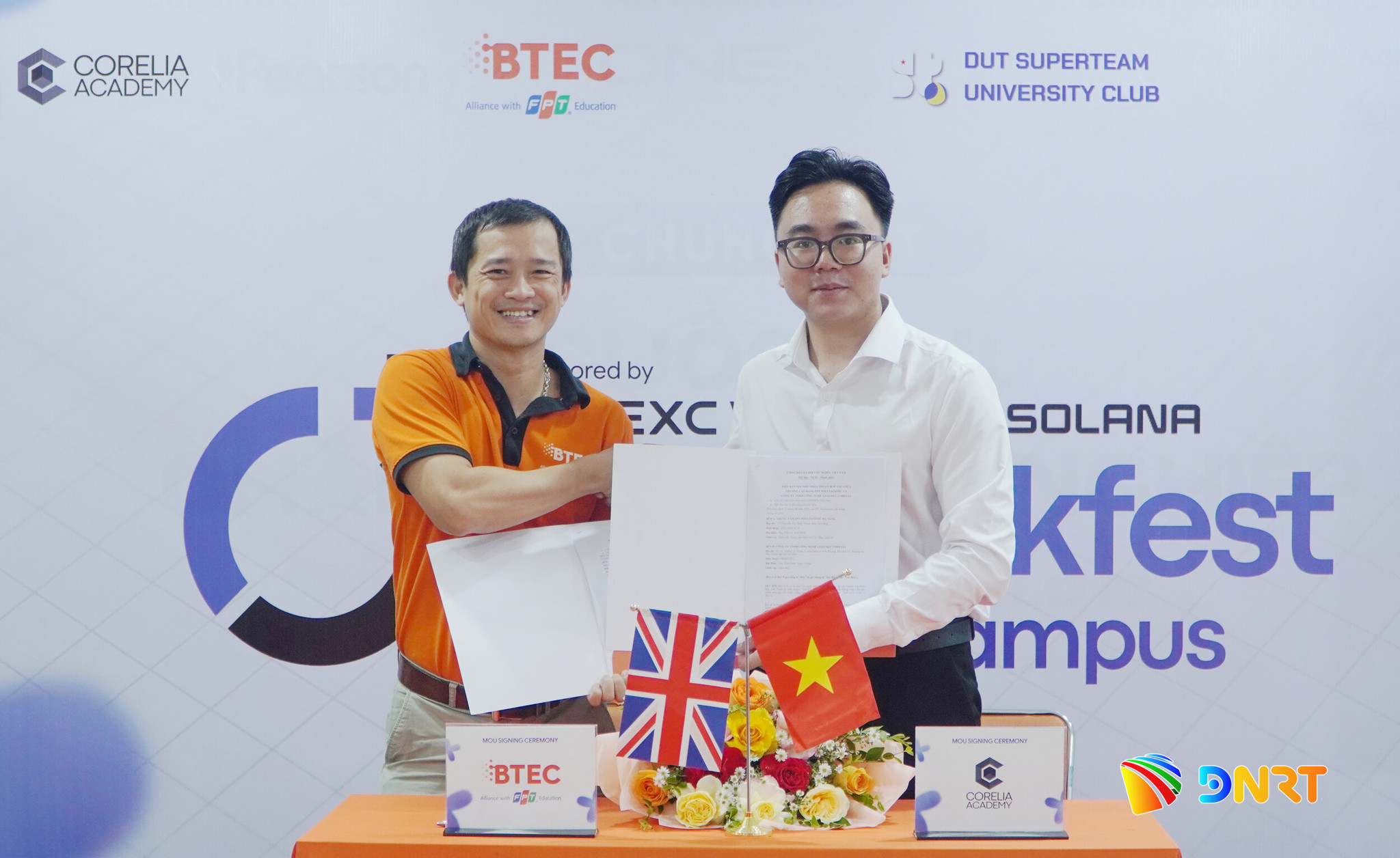 Trường Cao đẳng Anh Quốc BTEC FPT Đà Nẵng ký kết thỏa thuận hợp tác với Corelia Academy về hỗ trợ công nghệ