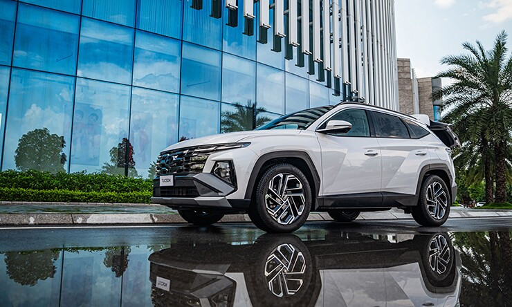 Hyundai Tucson 2026 sở hữu thiết kế hiện đại và kiểu dáng thể thao