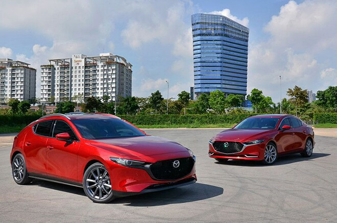 Ngoại thất Mazda3 2026
