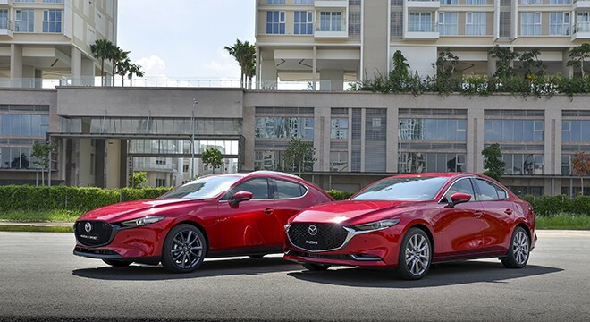 Thiết kế thân xe Mazda3