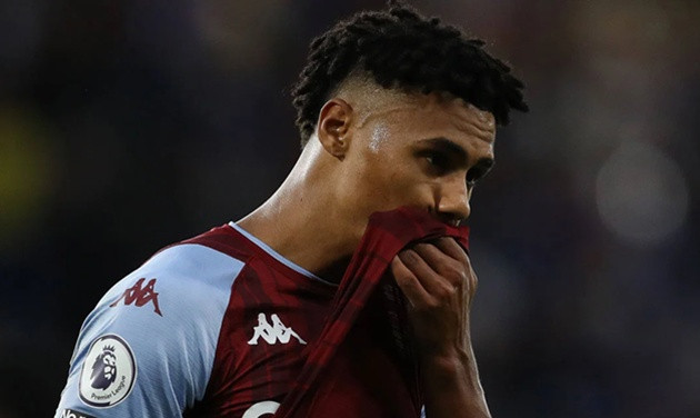 Tiền đạo Ollie Watkins trong màu áo Aston Villa