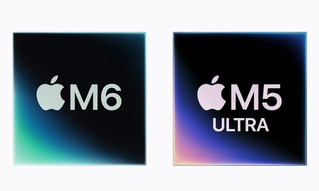 Chip M6 và M5 Ultra mới của Apple.