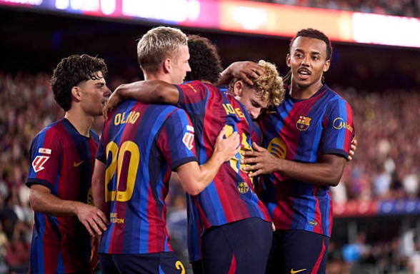Barca tiếp tục thể hiện màn trình diễn ấn tượng.
