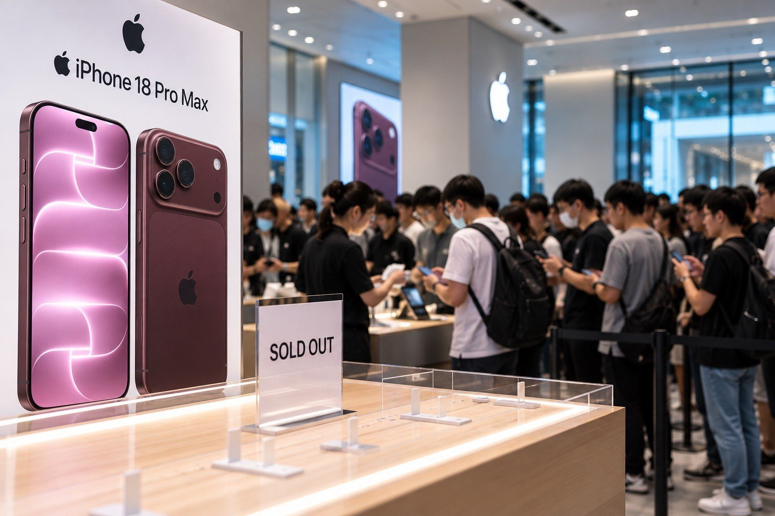 iPhone 18 Pro Max ghi nhận sức mua lớn tại Việt Nam ngay trong đợt mở đặt trước