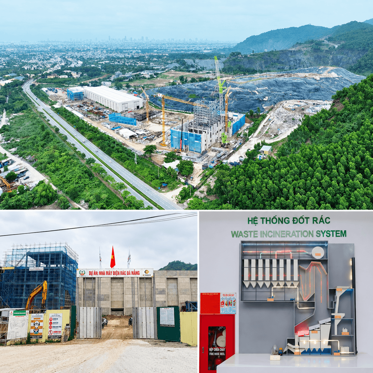 Đà Nẵng đang hình thành 2 cực xử lý chất thải rắn bằng phương pháp đốt phát điện