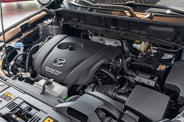 Động cơ SkyActiv-G 2.5L trên xe Mazda CX-8