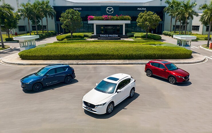 Mazda CX-5 cạnh tranh trong phân khúc crossover cỡ C tại thị trường Việt Nam