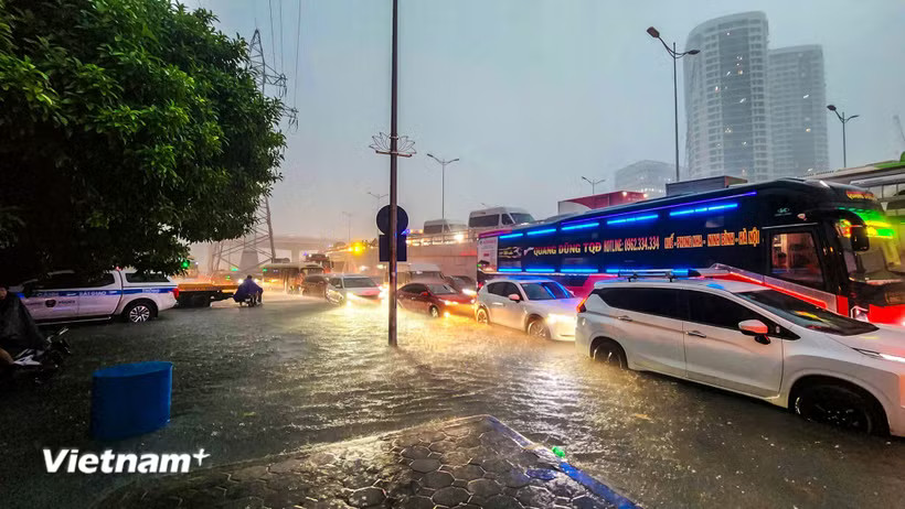 Nhiều khu vực có mưa dông, cục bộ có nơi mưa to đến rất to. (Ảnh minh họa: Hoài Nam/Vietnam+)
