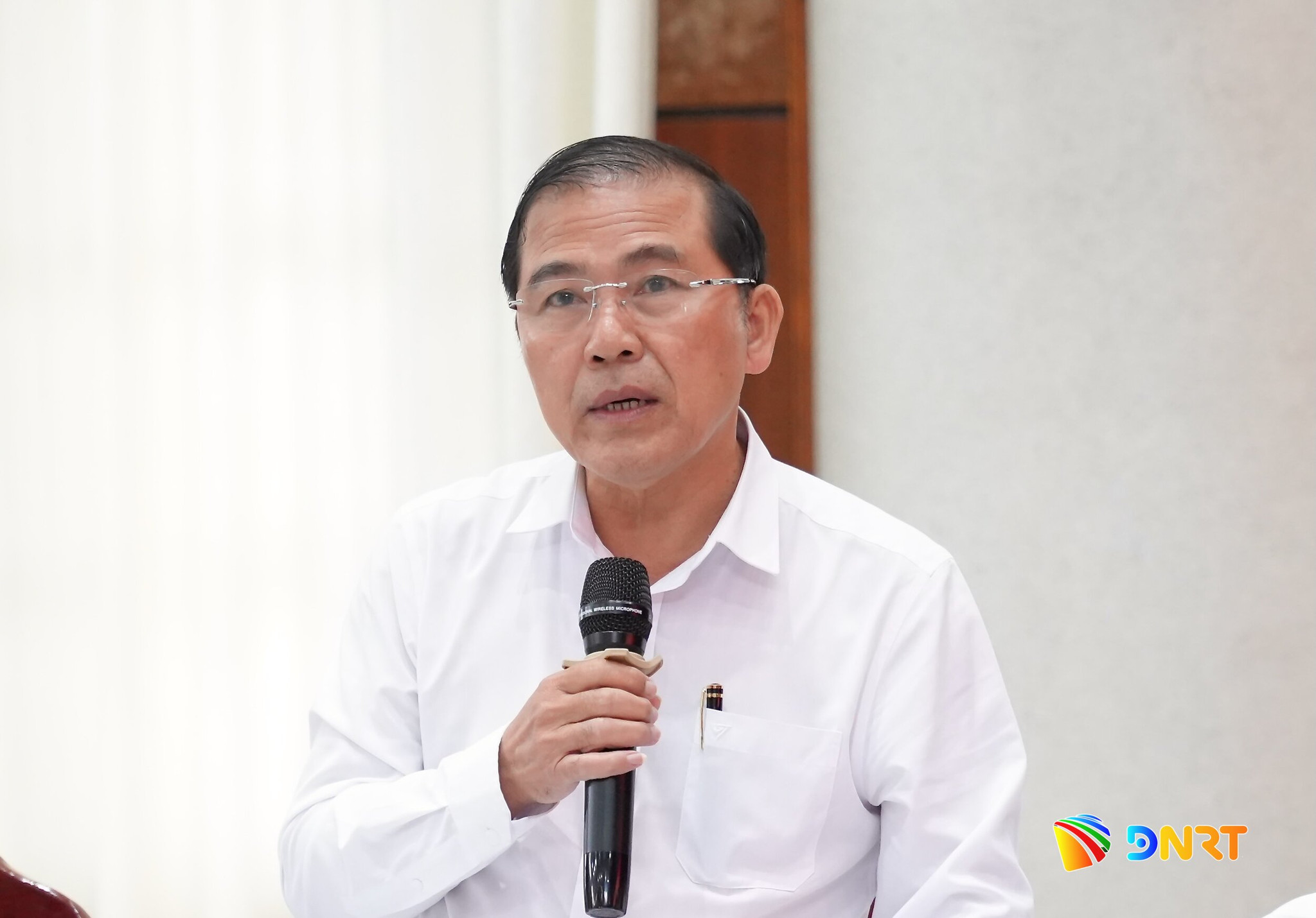 Phó Trưởng ban Thường trực Ban Tổ chức Thành ủy Nguyễn Đức Nam phát biểu. Ảnh: T.CÔNG