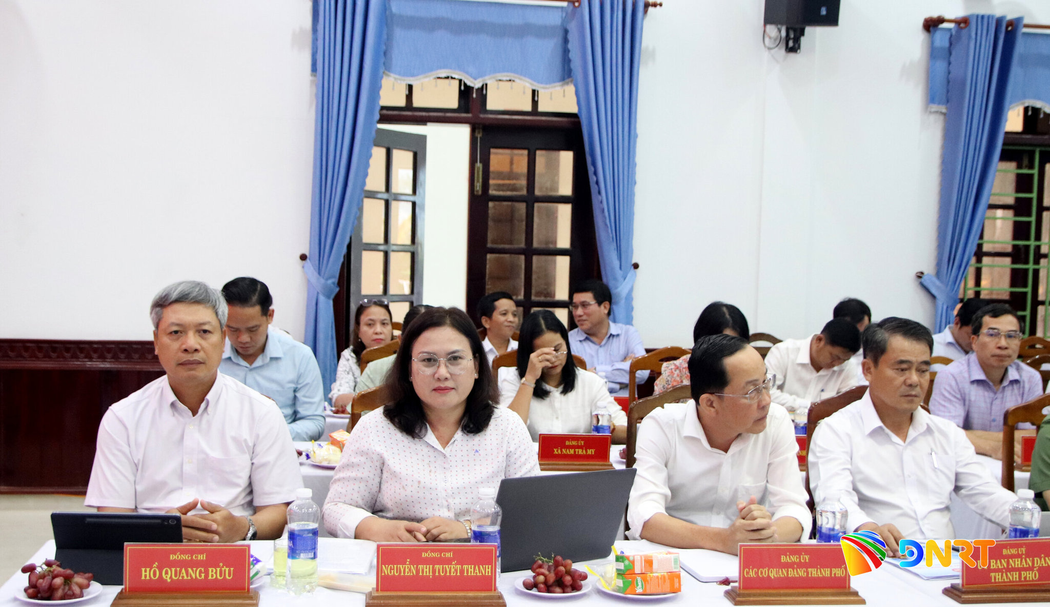 Phó Chủ tịch UBND thành phố Hồ Quang Bửu tham dự hội nghị. Ảnh: TRỌNG HUY