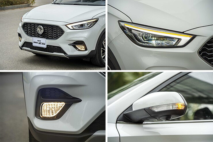 Chi tiết phần đầu xe MG ZS