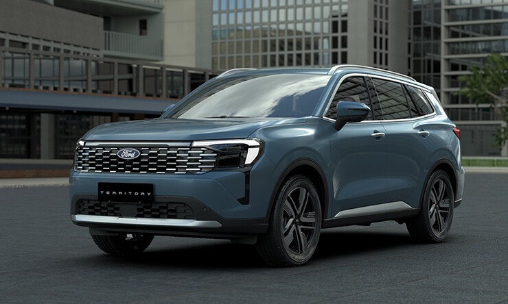 Ngoại thất cơ bắp của Ford Territory