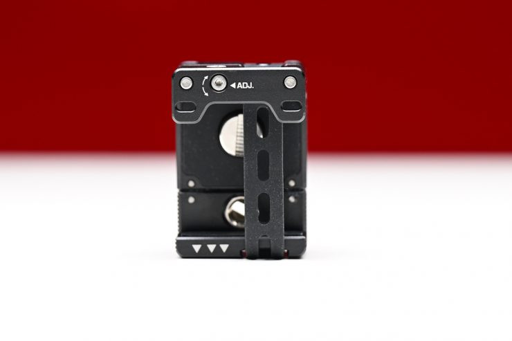 Chất liệu nhôm anodized của ngàm Bright Tangerine Universal Timecode Mount