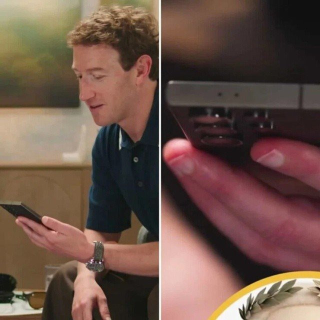 Mark Zuckerberg cầm Galaxy S24 Ultra trong buổi phỏng vấn