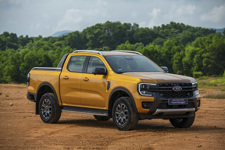 Thiết kế mặt trước Ford Ranger thế hệ mới