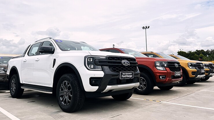 Ford Ranger trong điều kiện vận hành đường đèo núi