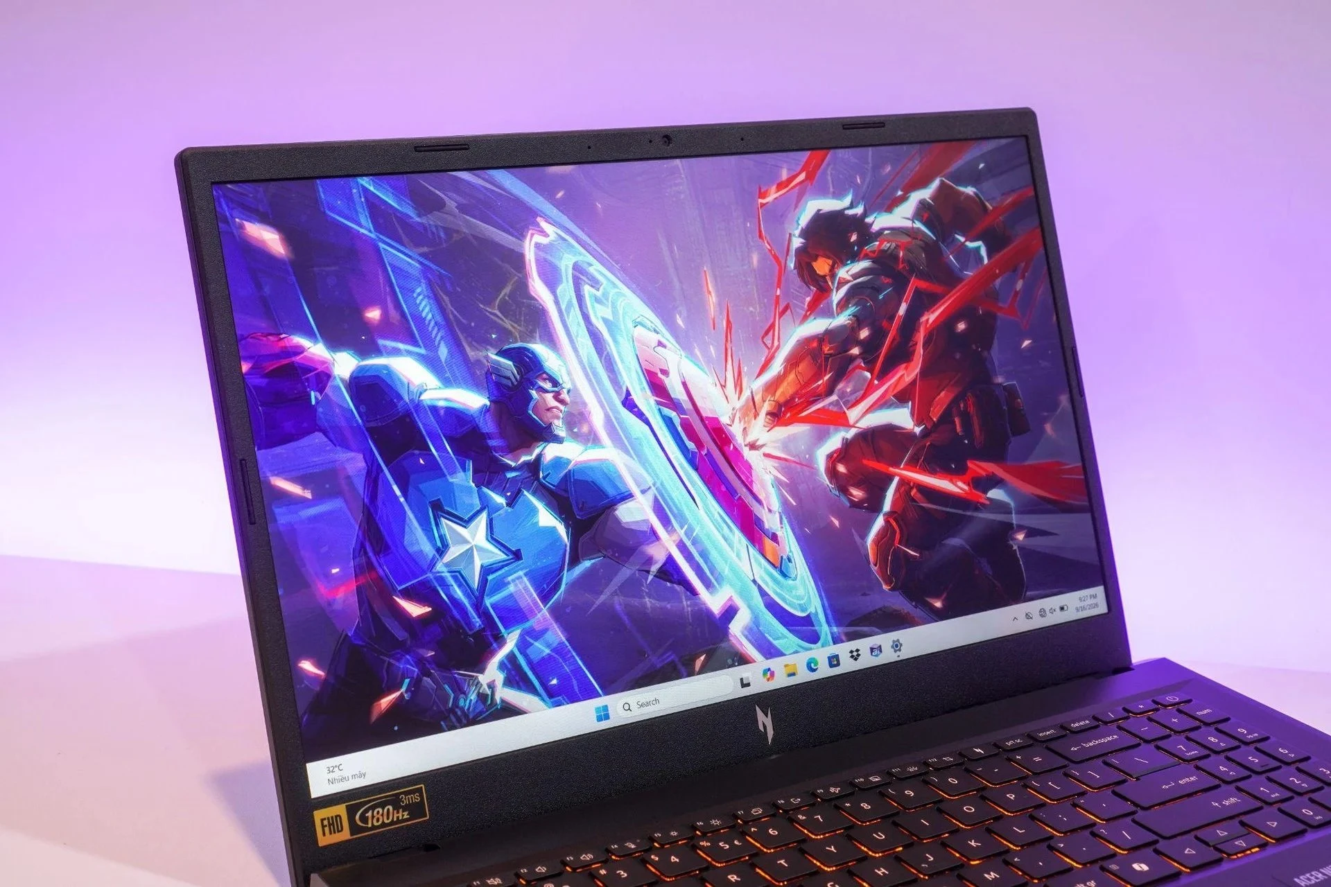 Màn hình ProPanel trên dòng Nitro mới của Acer