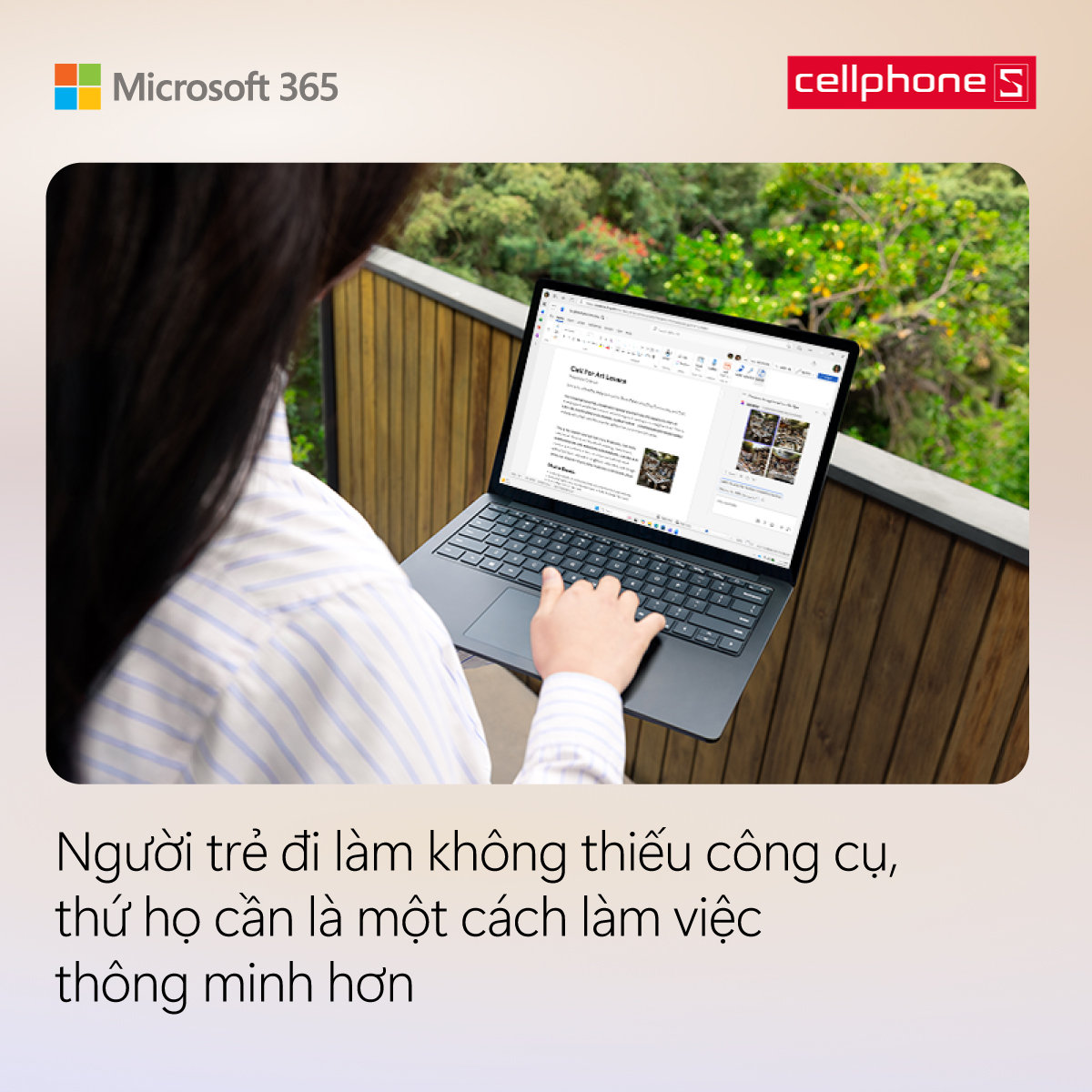 Hệ thống ứng dụng văn phòng tích hợp trên Microsoft 365