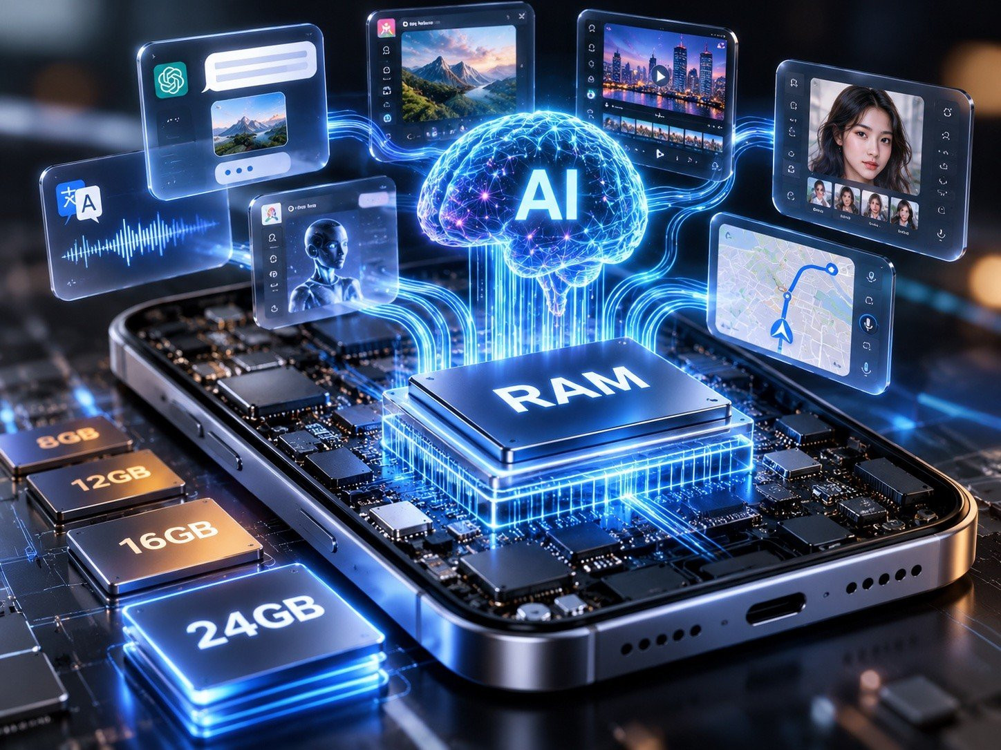 Sự bùng nổ của trí tuệ nhân tạo (AI) biến RAM trở thành một trong những thước đo phần cứng quan trọng hàng đầu