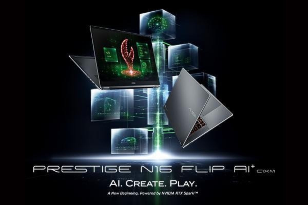 MSI ra mắt Prestige N16 Flip AI+
